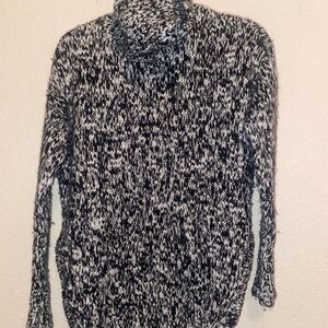 Treasure & bond wool chunky oversize turtleneck s women sweater baggy